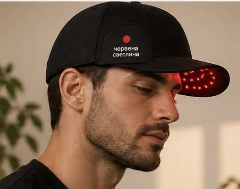LED шапка за скалп — Коса и скалп